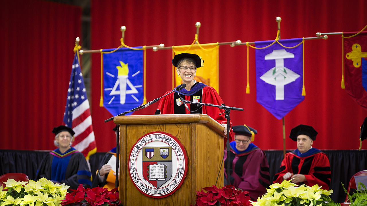 President Elizabeth Garrett | Winter Graduation Ceremony