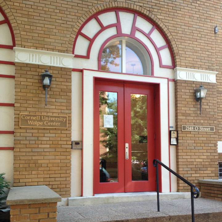 Entrance to the Cornell in Washington building.