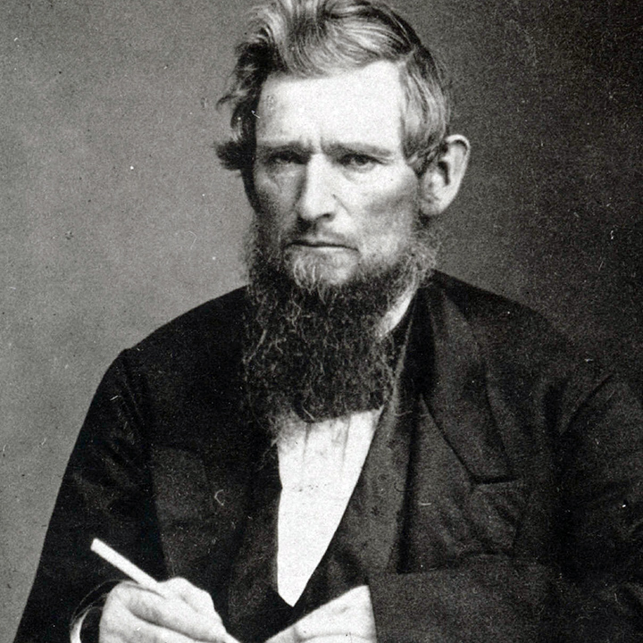 Ezra Cornell from the 1860s
